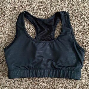Zyia Black Bomber Bra